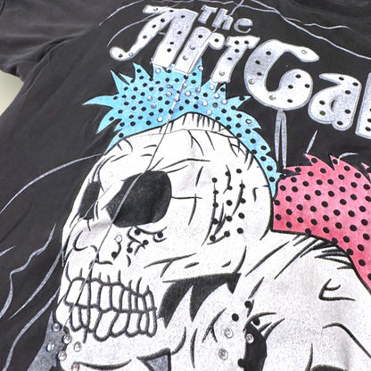 Dom Rebel Montreal Graphic T-Shirt - XL Punk Rock Skulls