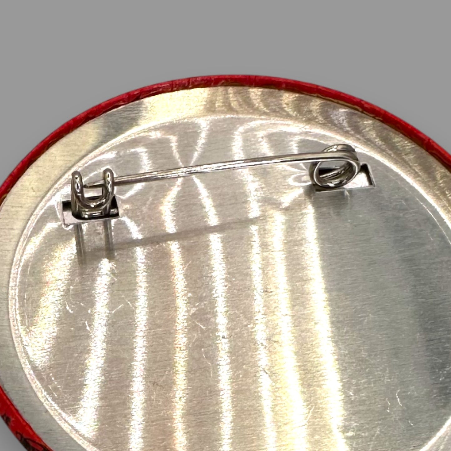 Refuse the Cruise Missile Vintage Protest Pin 1983