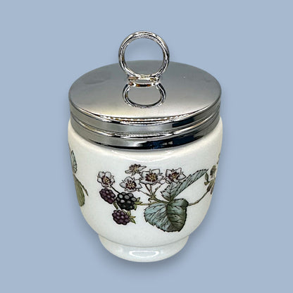 Royal Worcester Lavinia King Size Egg Coddler Blackberry Pattern