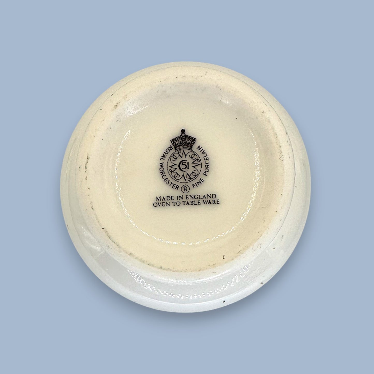 Royal Worcester Lavinia King Size Egg Coddler Blackberry Pattern