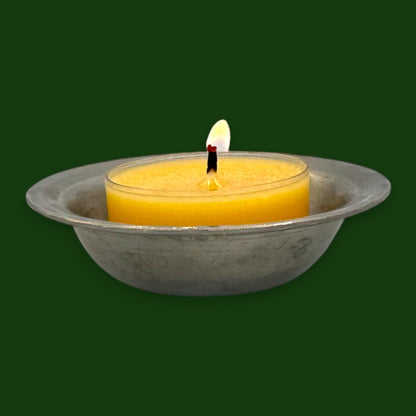 Pewter Votive Candle Holders by Tinn Oslo Set of 4