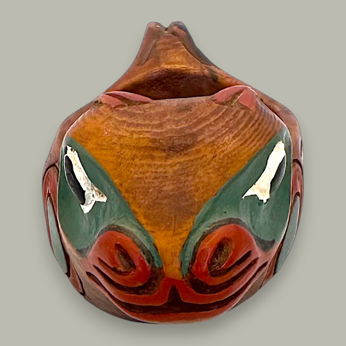 West Coast Eagle Bowl Pearlite Native Style Indigenous Art