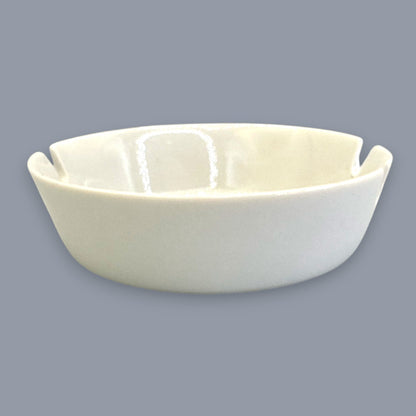 Kiahuna Plantation Kauai Ashtray Vintage Hawaii Souvenir Cream Ceramic