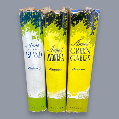 Vintage Anne of Green Gables Trilogy - Ryerson Press Canadian Editions