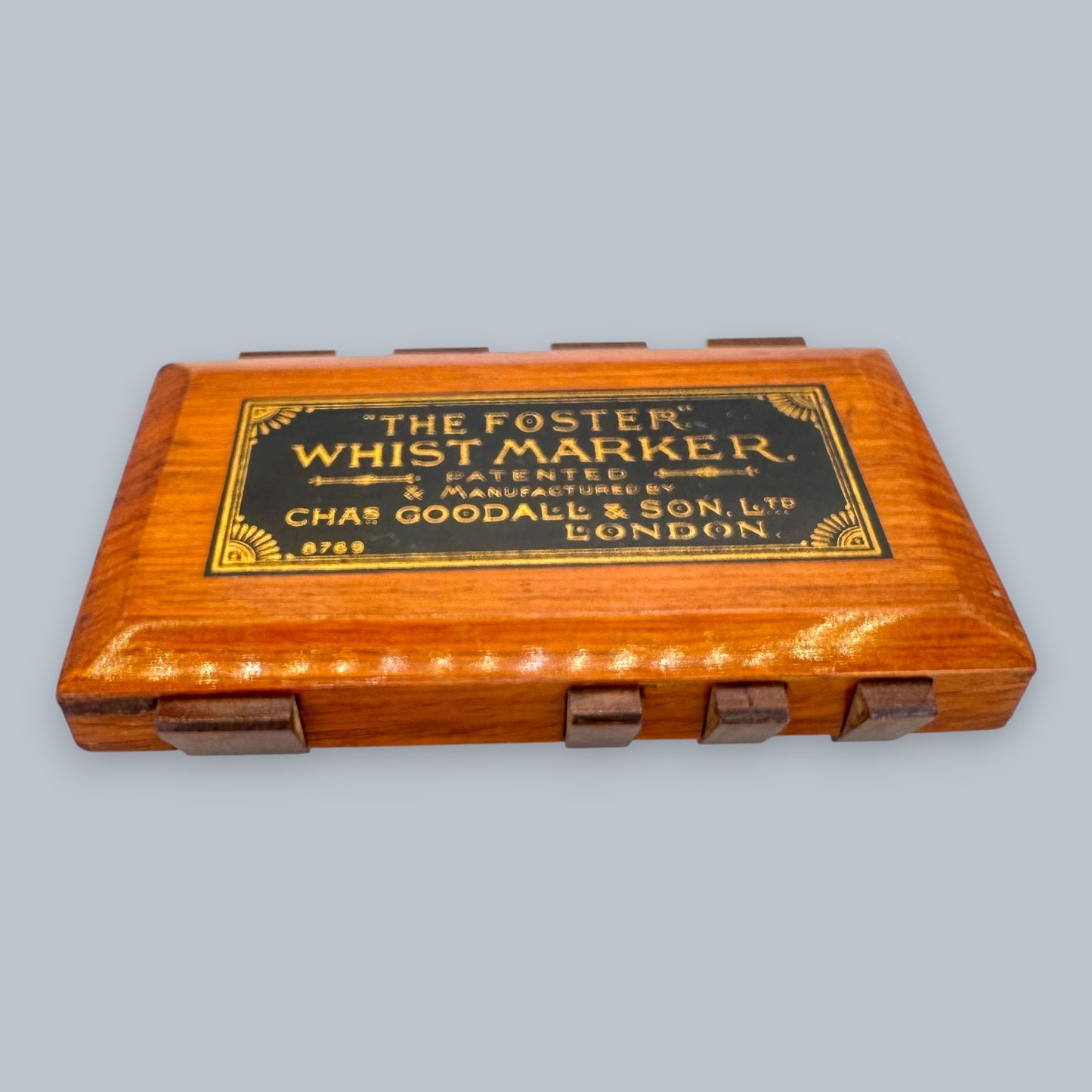 Antique Victorian Foster Whist Marker - Chas Goodall & Son