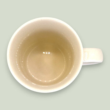 Starbucks Peace Sign Espresso Mug Gold White 3oz Demitasse Replacement Mug