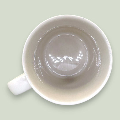 Starbucks Peace Sign Espresso Mug Gold White 3oz Demitasse Replacement Mug