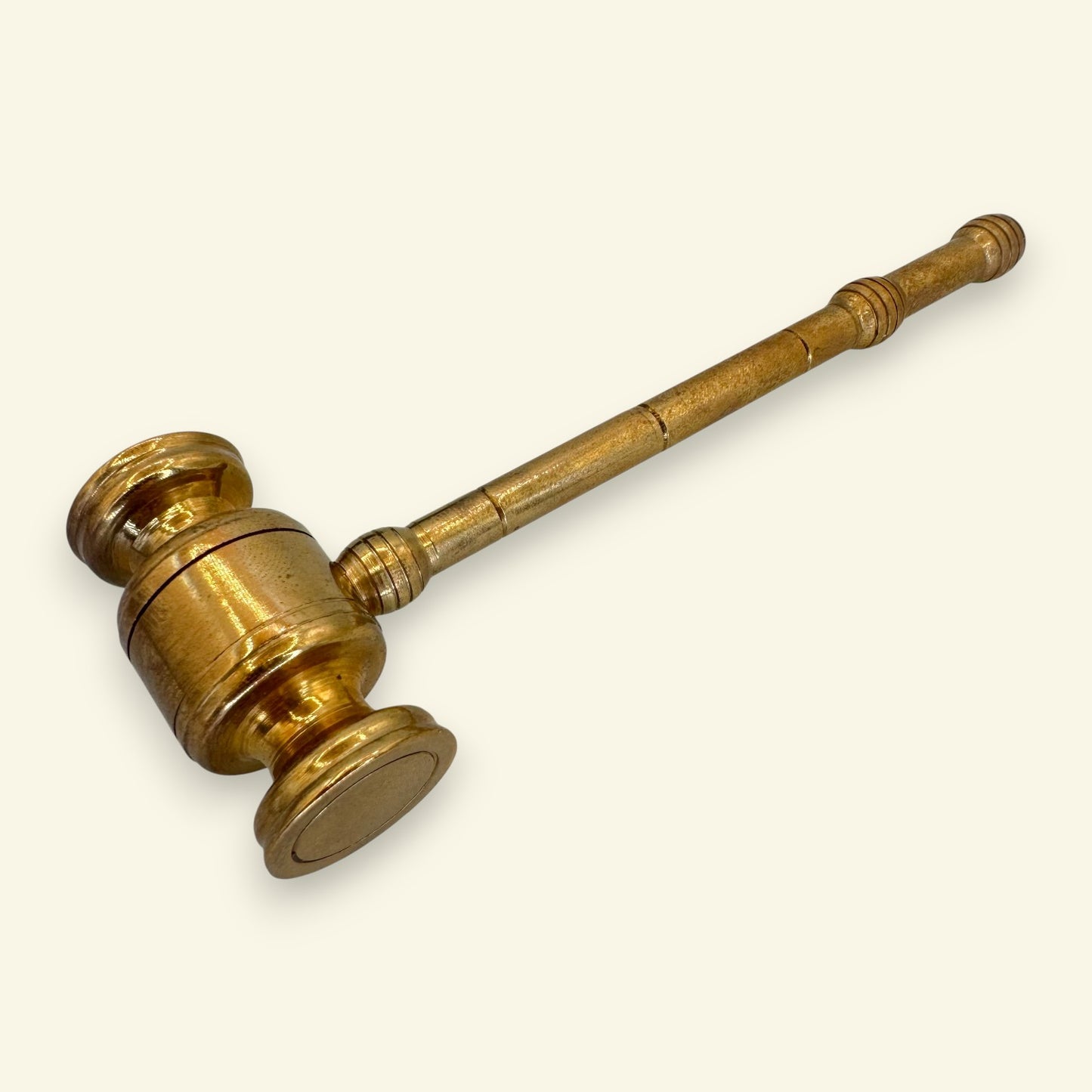 Solid Brass Gavel in Not Guilty Wood Presentation Box Attorney Law Gift