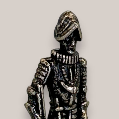 Miniature Pewter Knight Figurine Medieval Armour Statuette 2 Inch