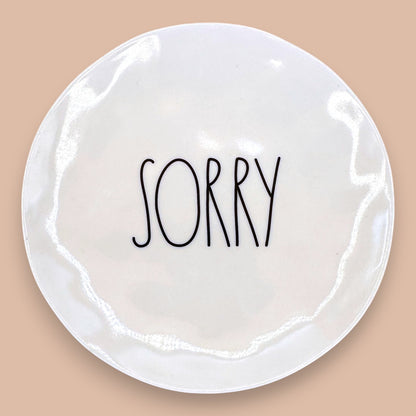 Rae Dunn Canadiana Melamine Plates - Set of 4 "True North" & "Eh?