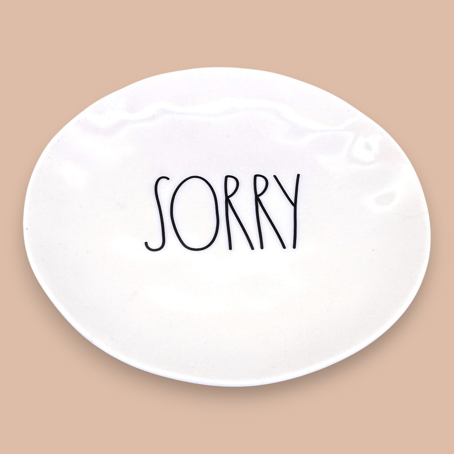 Rae Dunn Canadiana Melamine Plates - Set of 4 "True North" & "Eh?