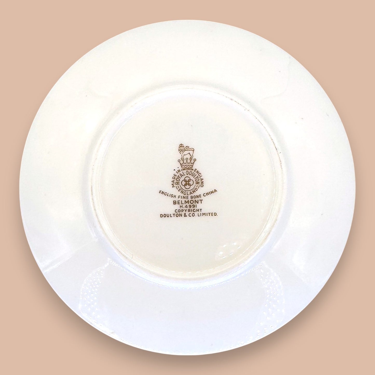 Royal Doulton Belmont Fine Bone China Replacement Mug & Saucer Set