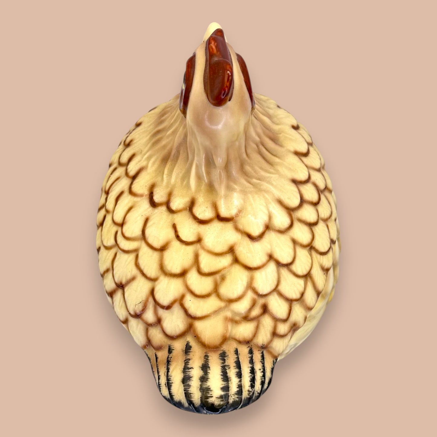 Vintage Ceramic Hen on Nest Covered Casserole Dish - Country Chic