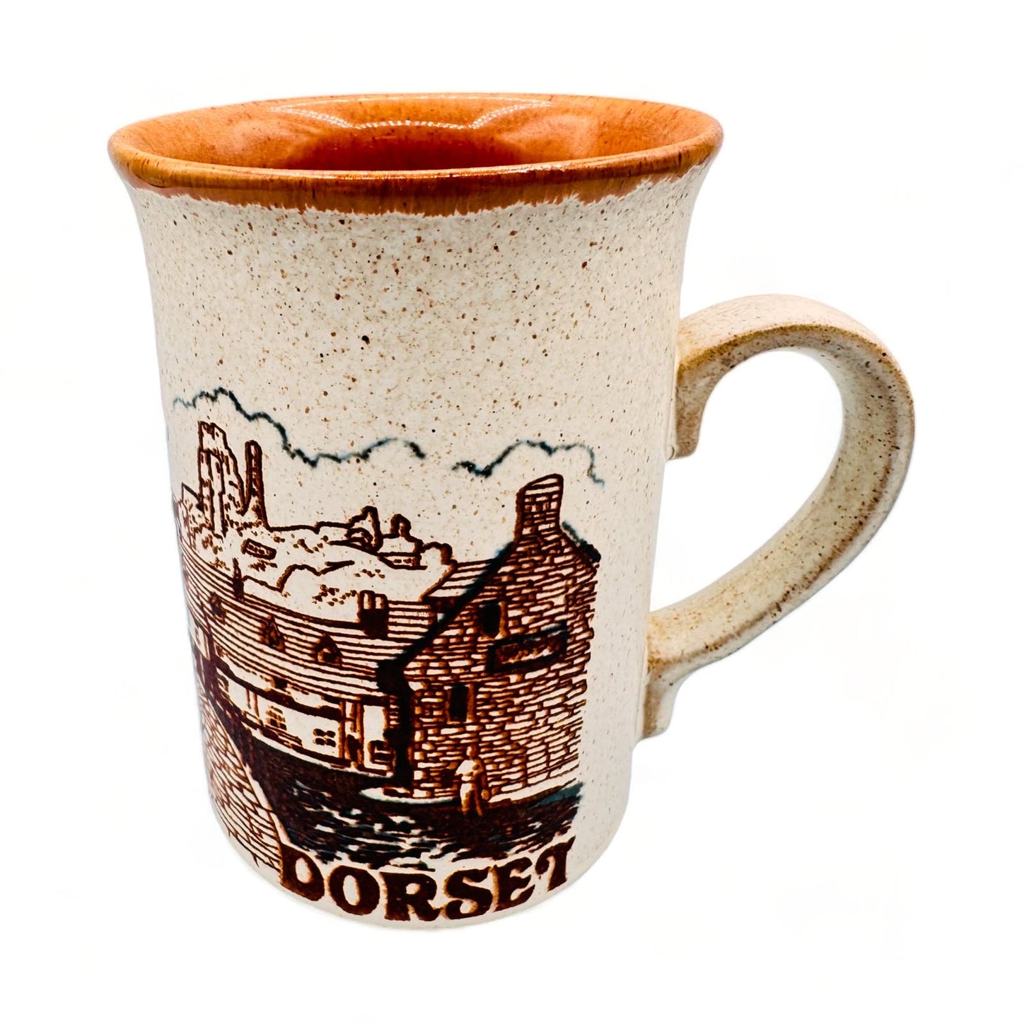 Dorset Landscape Stoneware Souvenir Coffee Cup / Mug