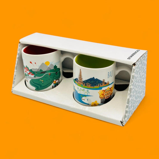 Starbucks Bali Mini Mug: Indonesia Series, Collectible Espresso Cup