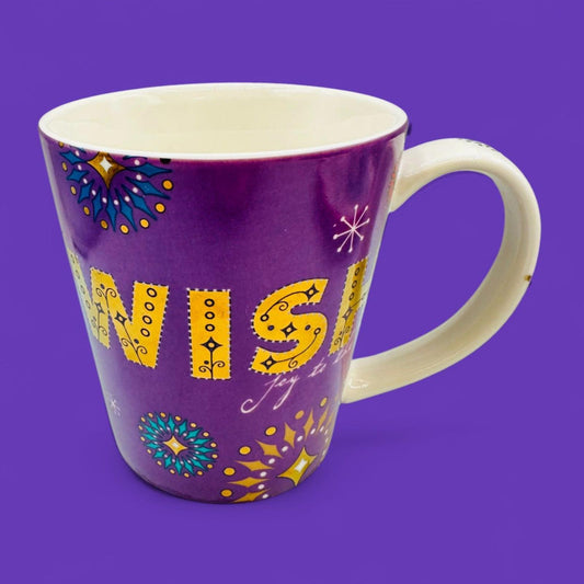Starbucks Vintage 2006 Holiday Collection Mug WISH Joy to the World – Seasonal Replacement Mug