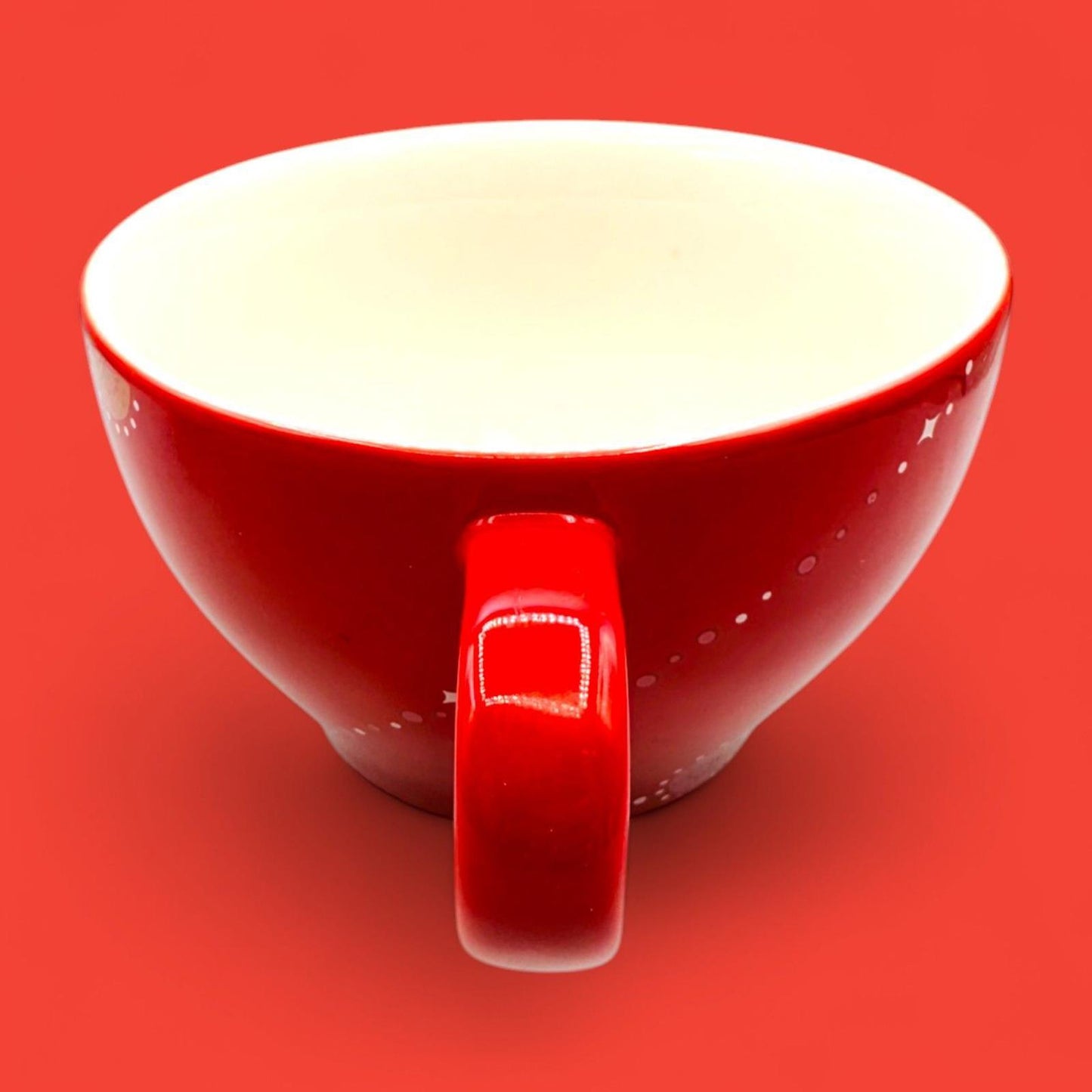 Starbucks 2006 Red Christmas Tree Holiday Decoration Cup & Saucer Set – Seasonal Replacement Mug