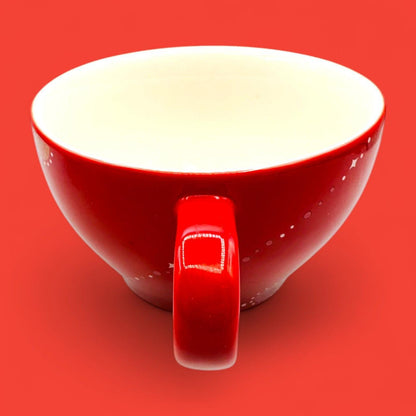 Starbucks 2006 Red Christmas Tree Holiday Decoration Cup & Saucer Set – Seasonal Replacement Mug