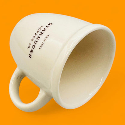 Starbucks Vintage 2006 Demitasse Cup / Mini Mug 3 oz – RARE Beige