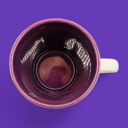 Starbucks Holiday 2006 Mug Purple Embossed Star – Christmas Seasonal – Replacement Mug