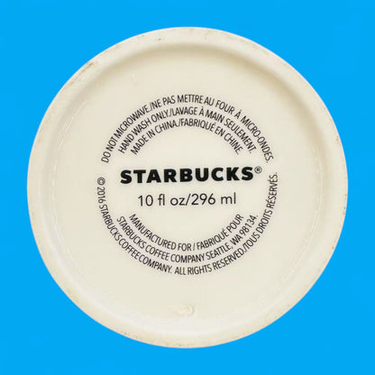 Starbucks Canada Ceramic Travel Mug with Red Lid Replacement Mug