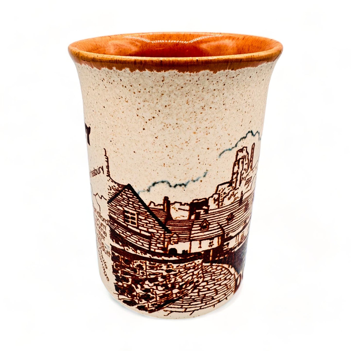 Dorset Landscape Stoneware Souvenir Coffee Cup / Mug