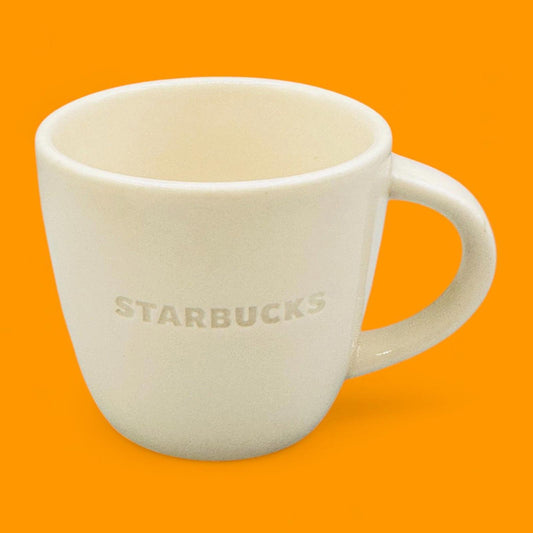 Starbucks Coffee 2010 White Espresso Cup / Demitasse Mug 3 fl oz – Replacement Mug