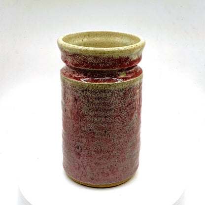 Vintage Stoneware Glazzed Pottery Flower Vase