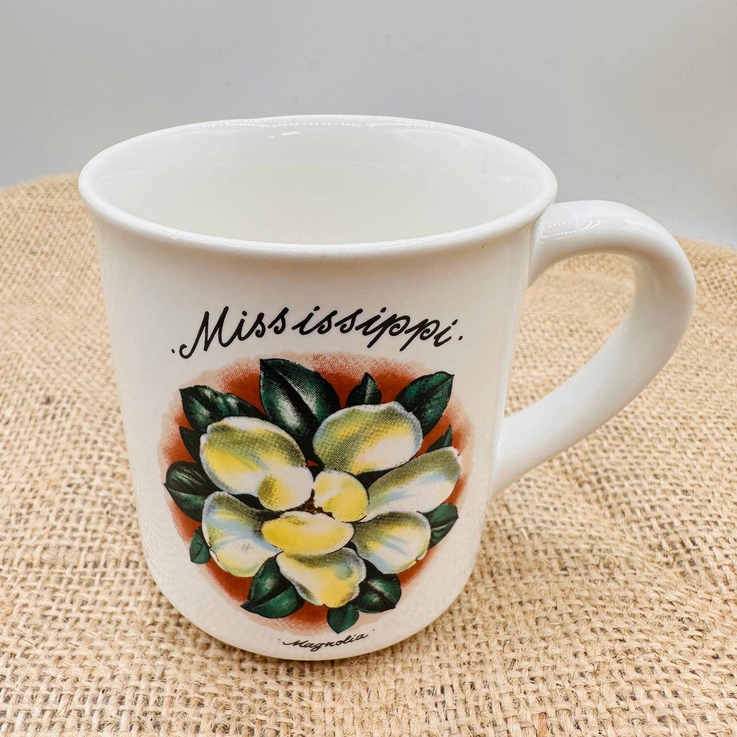 Mississippi Magnolia Flower Souvenir Mug