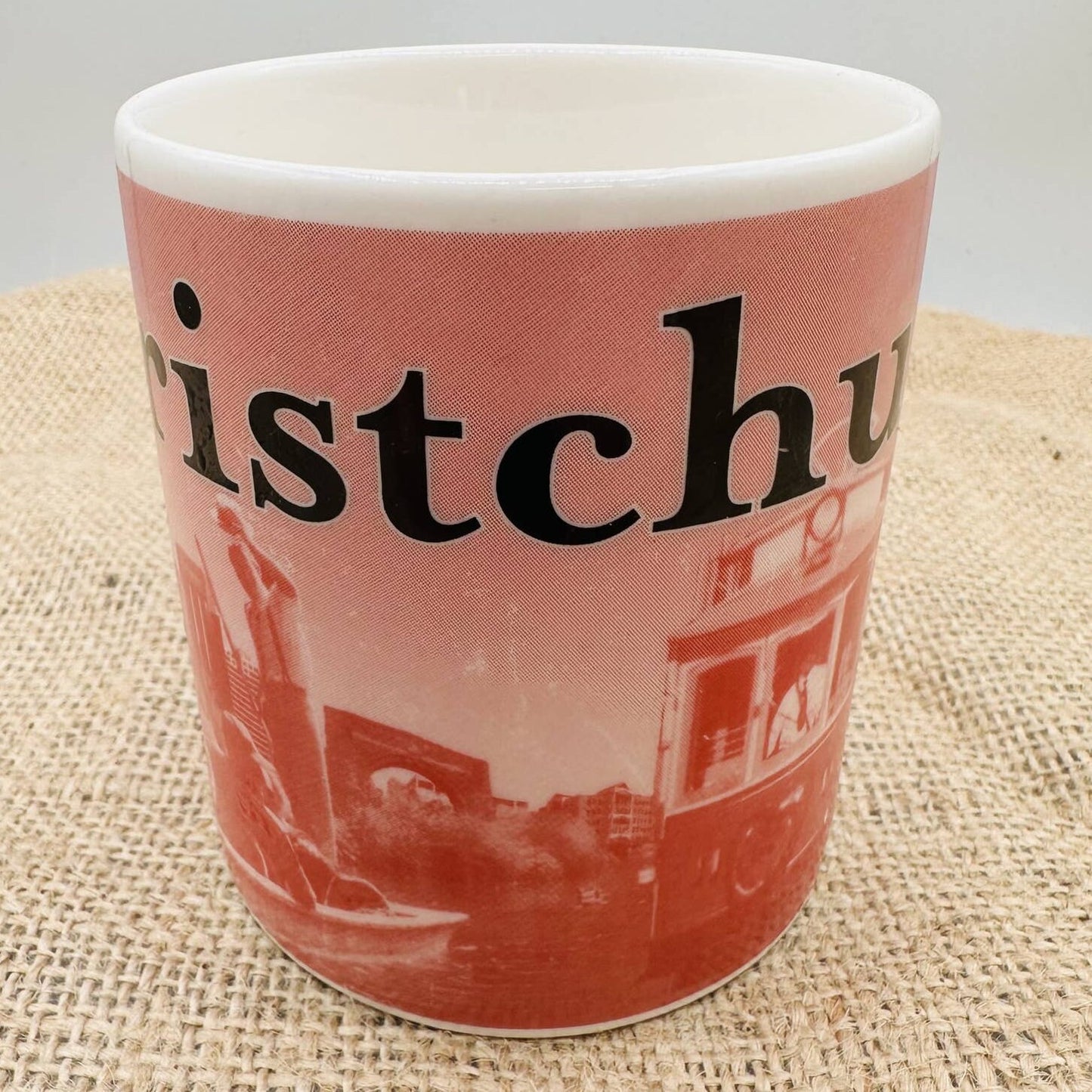 VERY RARE 1994: Starbucks Christchurch City Mug Collector Series