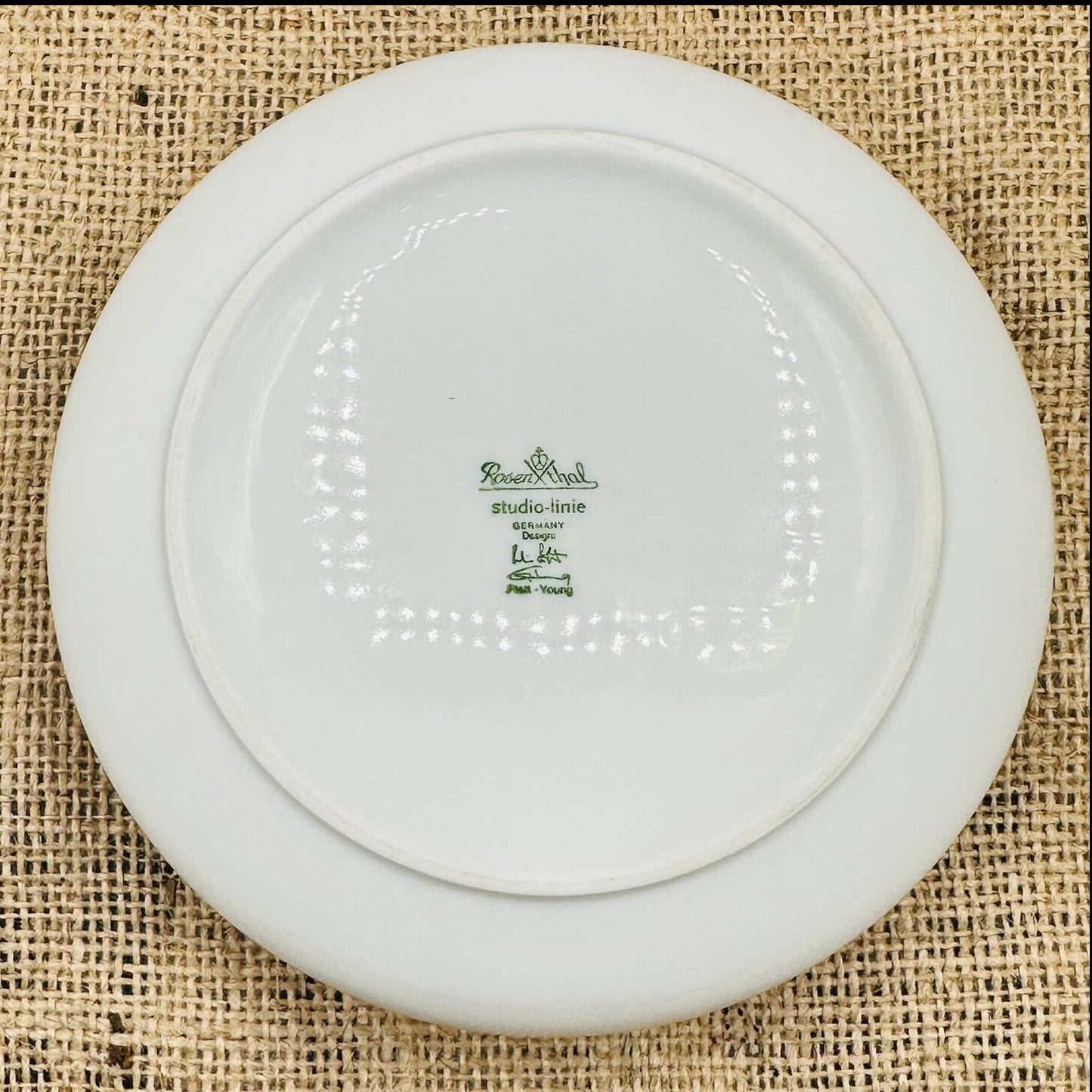 MCM Ashtray - Modern Rosenthal Studio-Line Bone China