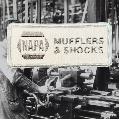 NAPA Mufflers & Shocks - 1990's Vintage Embroidered Patches
