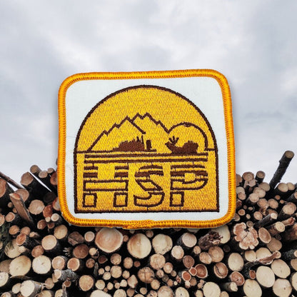 Vintage Logging Patch - Embroidered Forestry Patch New Old Stock