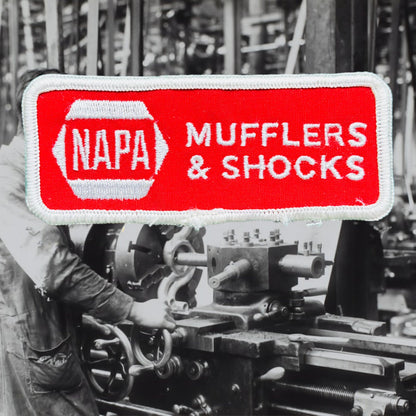 NAPA Mufflers & Shocks - 1990's Vintage Embroidered Patches