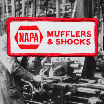 NAPA Mufflers & Shocks - 1990's Vintage Embroidered Patches