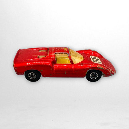 Iconic 1970 Red Superfast Porsche 910 Matchbox Series No 68