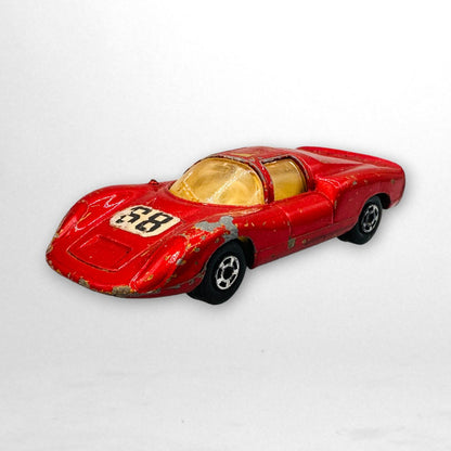 Iconic 1970 Red Superfast Porsche 910 Matchbox Series No 68