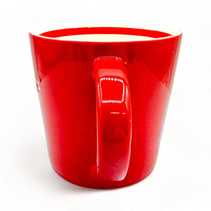 Starbuck Red and White Mug - Bone China - 16 Fl/Oz 2010