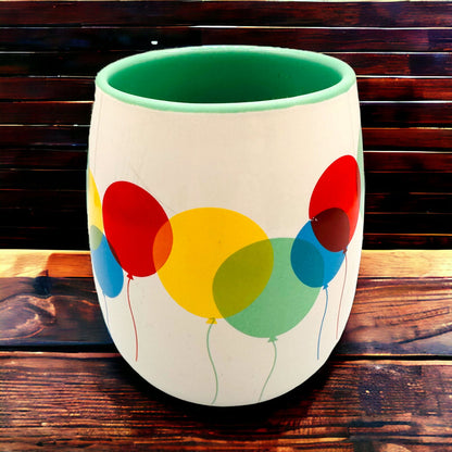 Multi Colour Balloon Mug - Coffee Mug - Tea Mug - David's Tea