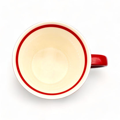 Starbuck Red and White Mug - Bone China - 16 Fl/Oz 2010
