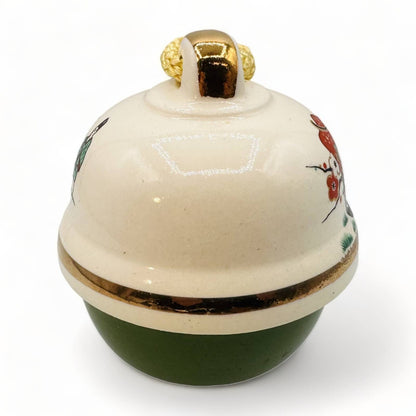 Vintage Japanese Kutani Ware Bell - Signed