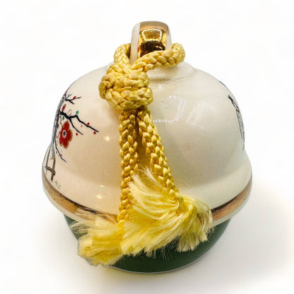 Vintage Japanese Kutani Ware Bell - Signed