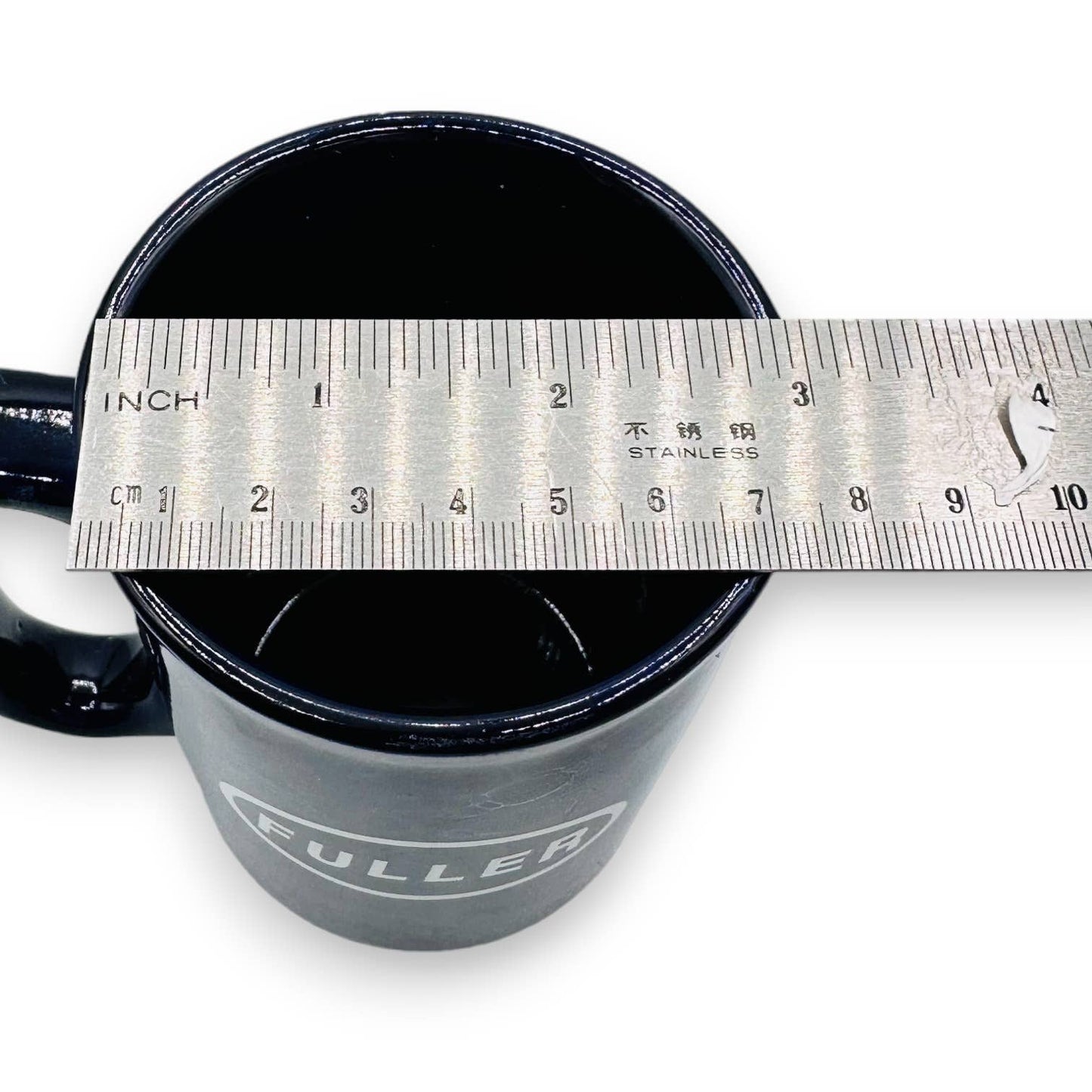 Black Fuller Fasteners Mug - Nut & Bolt Illustration