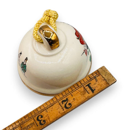 Vintage Japanese Kutani Ware Bell - Signed
