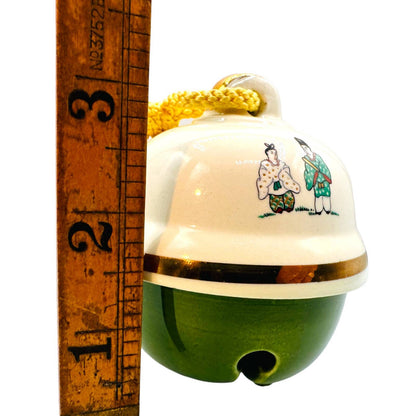 Vintage Japanese Kutani Ware Bell - Signed