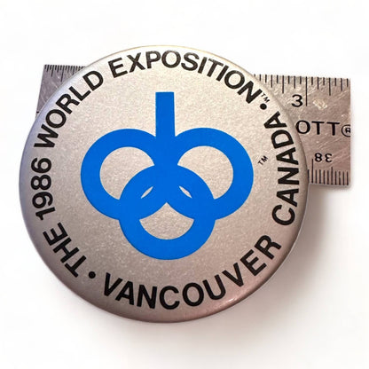 Vintage Expo '86 - The 1986 World Exposition - Pinback - Pin