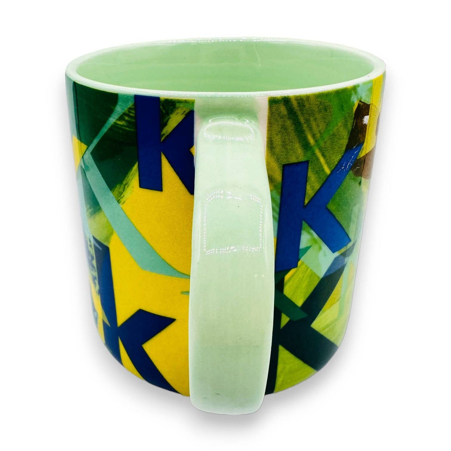 Anthropologie Letter Initial "K" Monogram Mug -