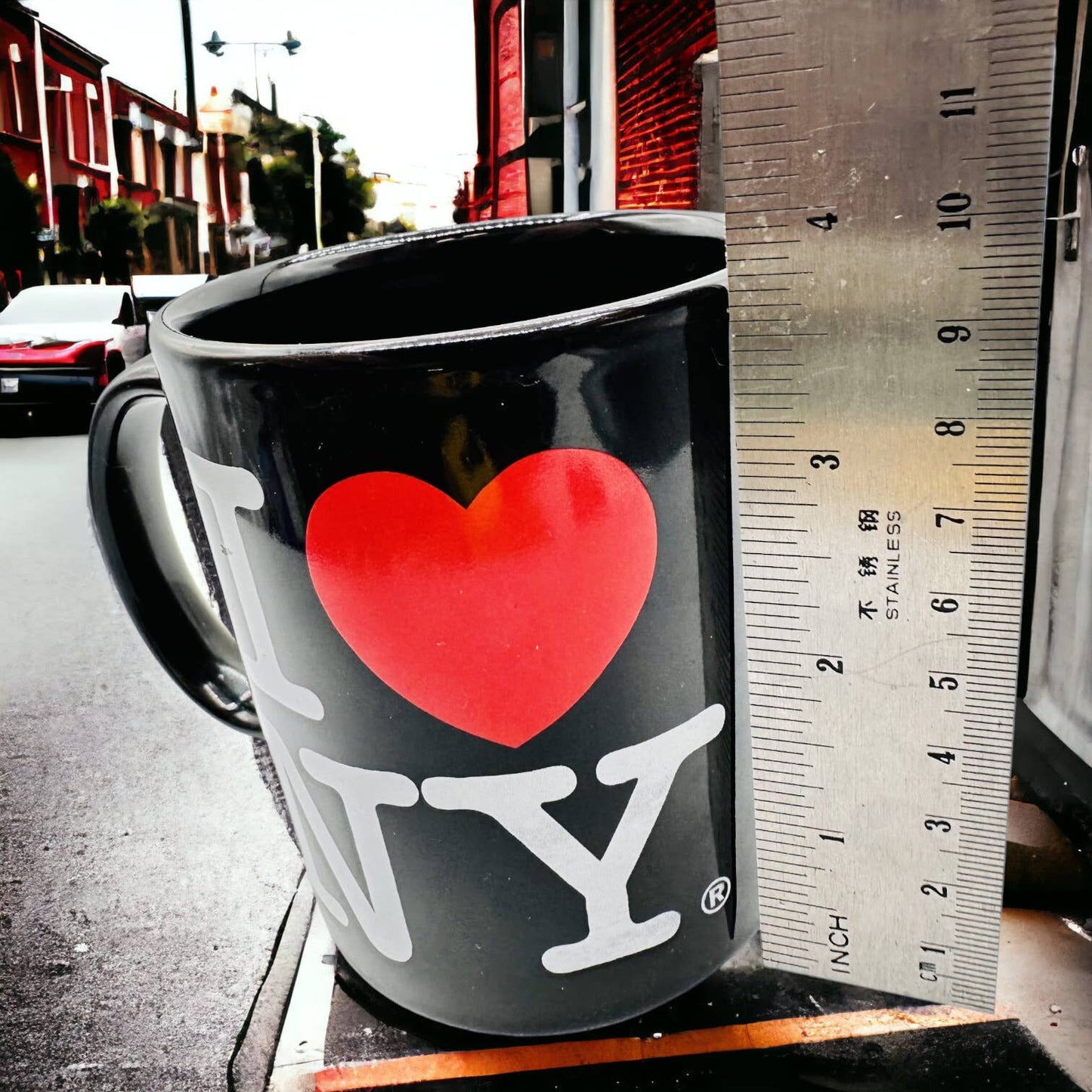 I Love NY York Black Mug - I Heart New York Iconic Mug