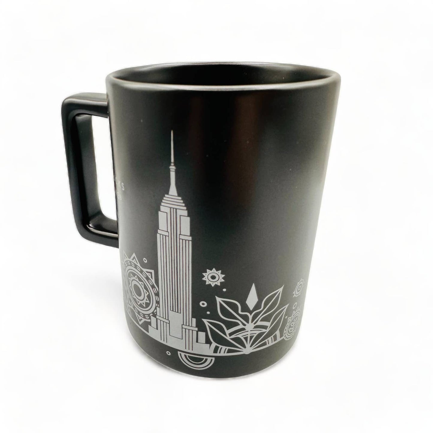 Starbucks Empire State - NEW Black Reserve Mug in Box 12 FL/OZ