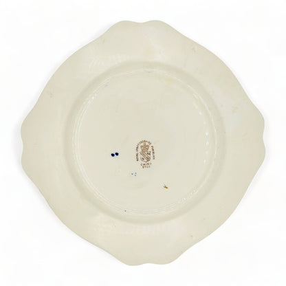Exquisite Cairo Royal Staffordshire Imari-Style Square Luncheon Plate